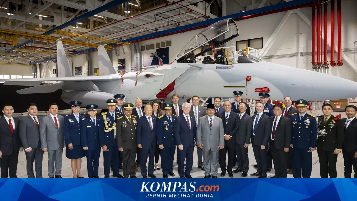 Boeing Hentikan Proyek Pengadaan Jet Tempur F-15 untuk Indonesia
