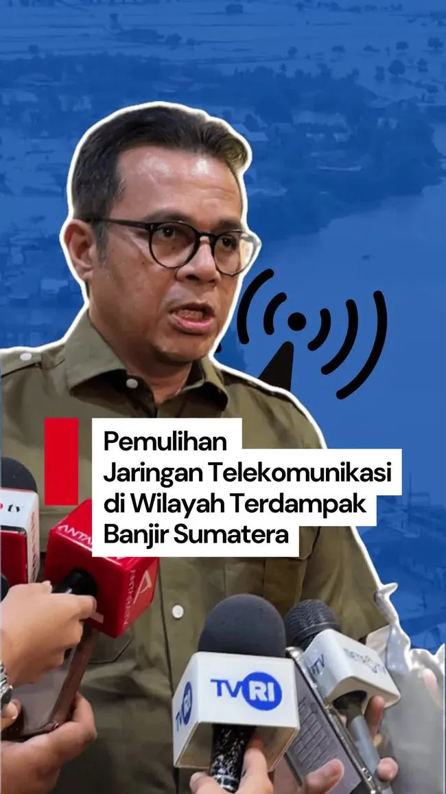 Pemulihan Jaringan Telekomunikasi di Aceh Capai 99% Pasca Banjir