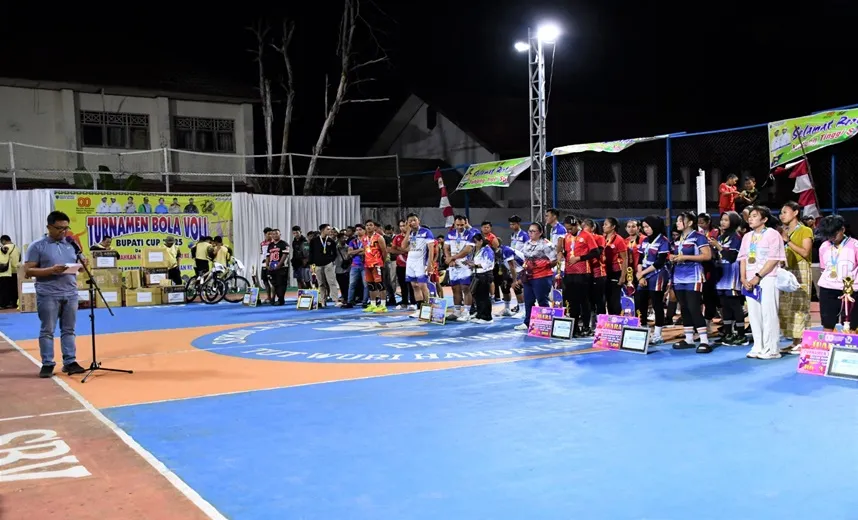 Bupati Barito Selatan Resmi Tutup Bupati Cup 2025