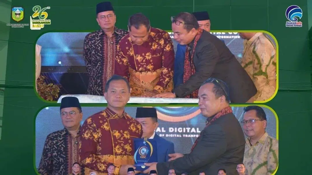 Wabup Sarolangun Resmikan Kantor Data Center GDC dan Tandatangani MoU Pengembangan Digital