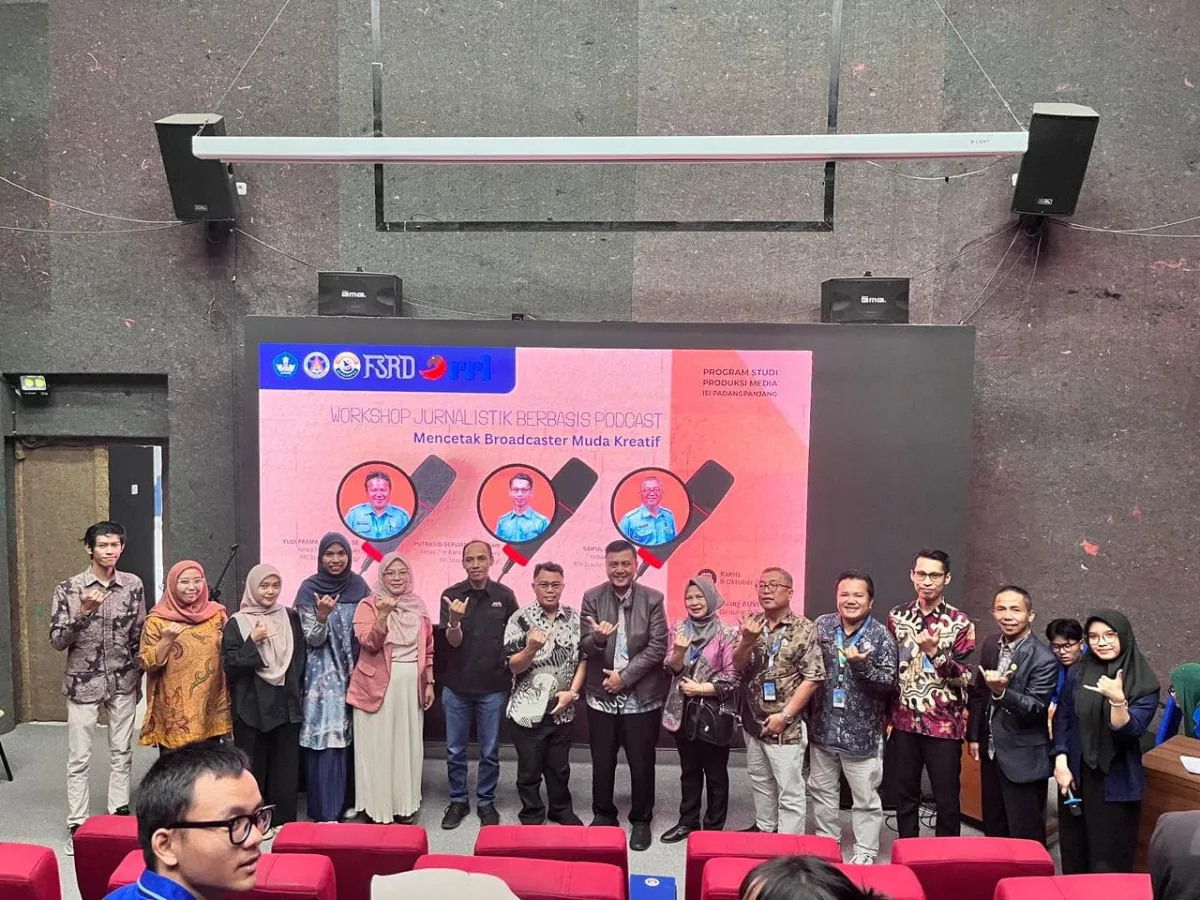 Pelatihan Podcast: FSRD ISI Padangpanjang Tingkatkan Kemampuan Mahasiswa di Era Digital