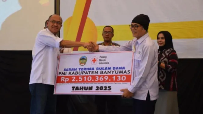 PMI Banyumas Kumpulkan Rp2,5 Miliar, Bupati Apresiasi Peran Relawan