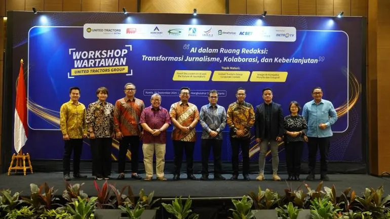 United Tractors Selenggarakan Workshop Wartawan 2025 Bahas Peran AI dalam Jurnalisme