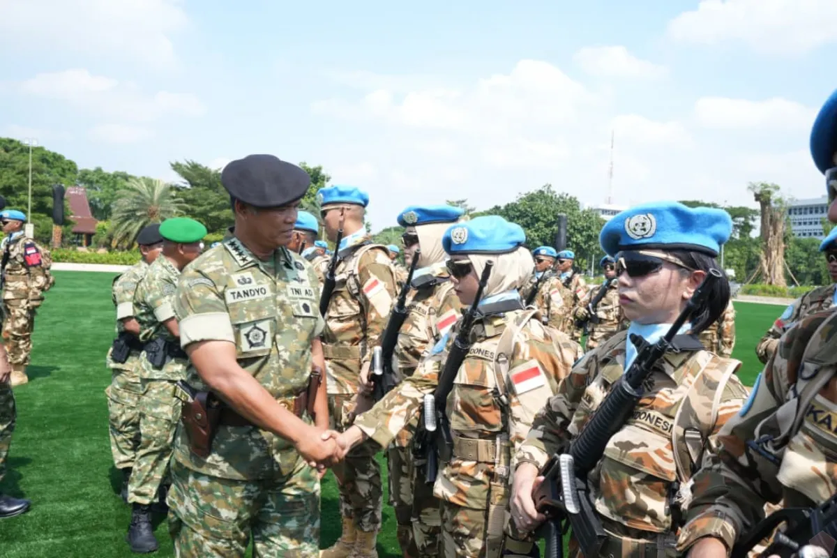 Wakil Panglima TNI Kirim Satgas Kizi ke Afrika Tengah