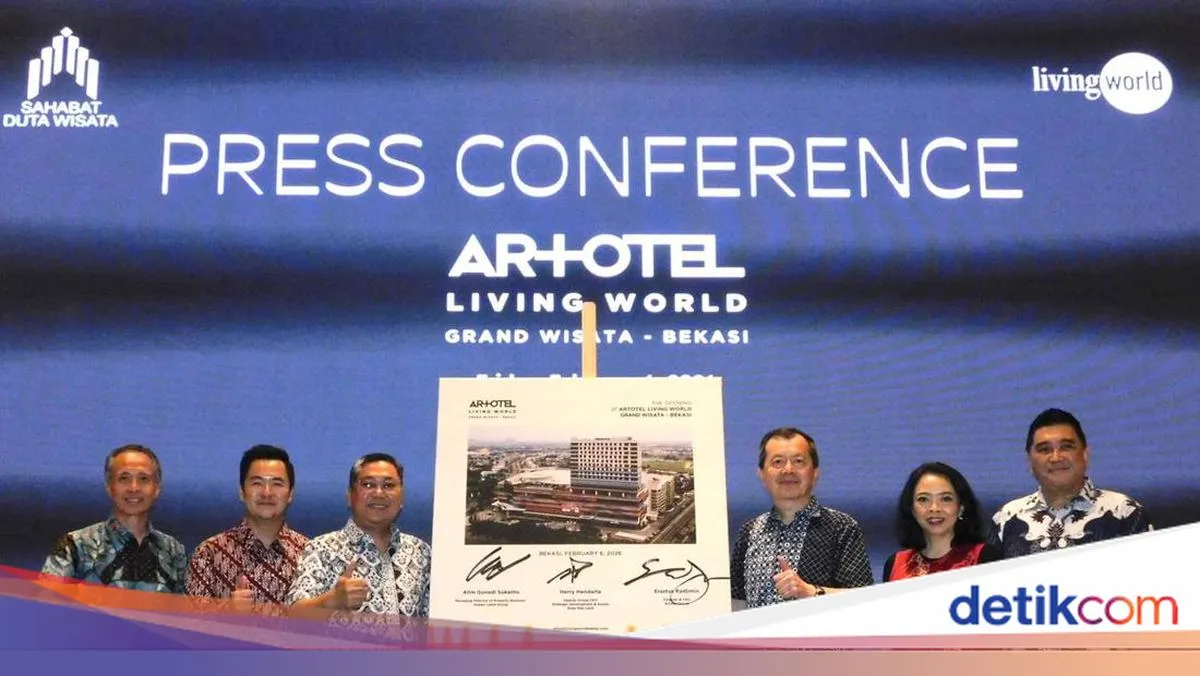 Kawan Lama Resmikan Hotel Seni Terintegrasi Mal di Bekasi