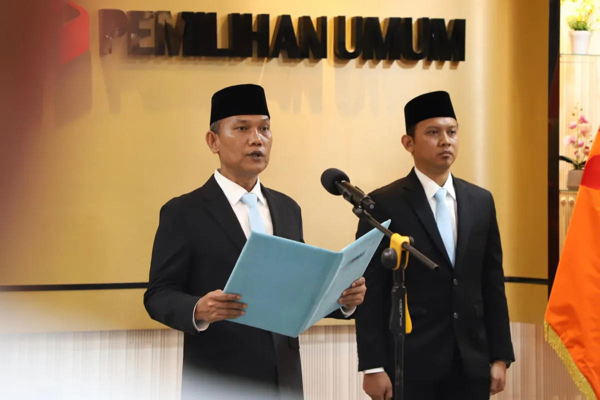 Bawaslu Lantik 298 Pejabat untuk Kesiapan Pemilu