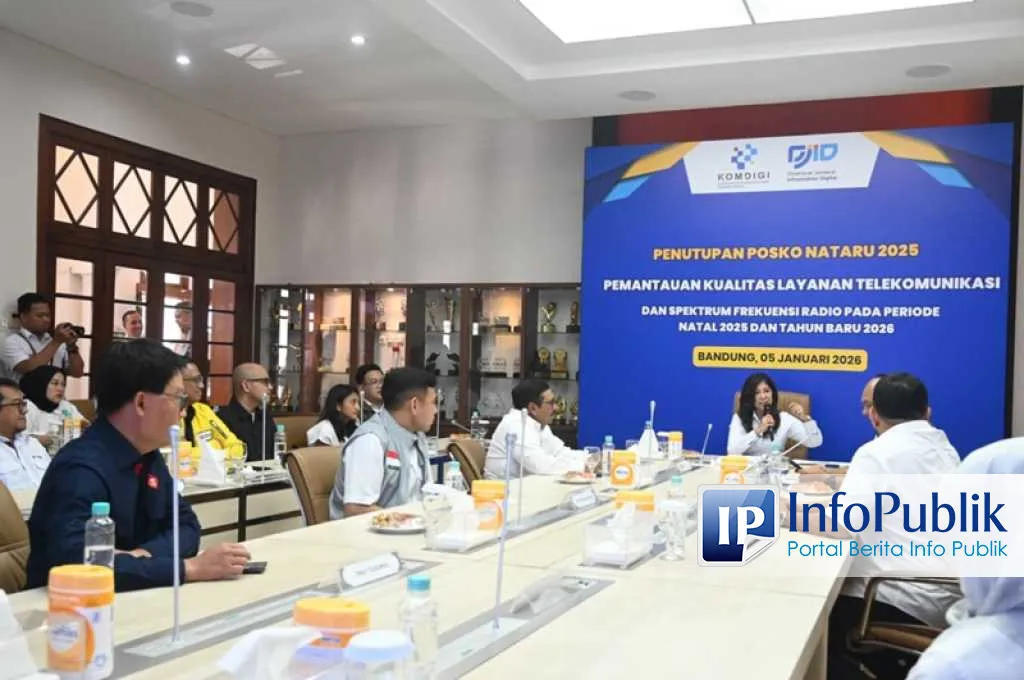 Kualitas Layanan Telekomunikasi Stabil Selama Libur Nataru 2025/2026