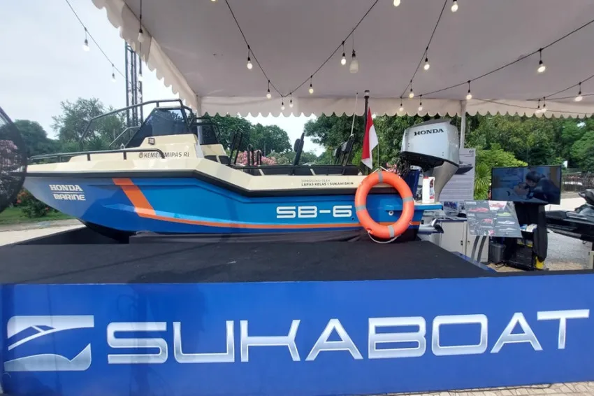 Warga Binaan Lapas Sukamiskin Pamer Speedboat Karya Sendiri di Pameran Internasional