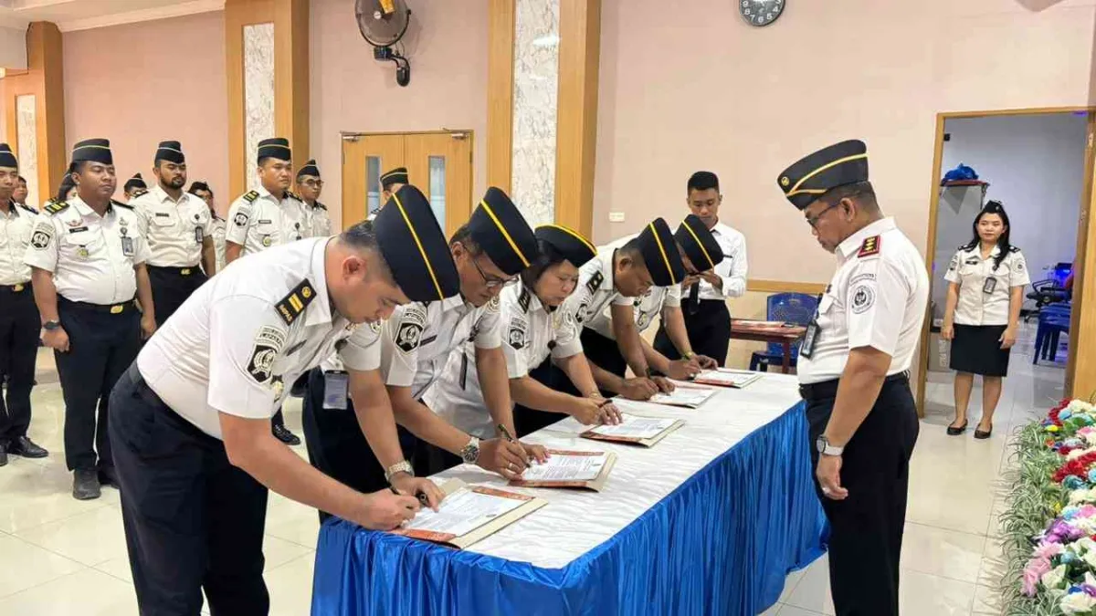 Lapas Palu Tanda Tangani Komitmen Zona Integritas Menuju Wilayah Bebas Korupsi