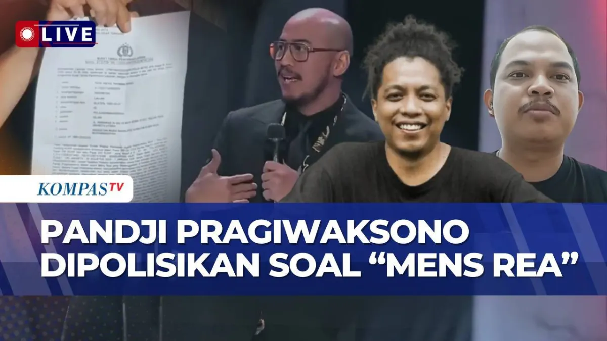Pandji Pragiwaksono Dilaporkan Terkait Materi Stand Up Comedy Mens Rea
