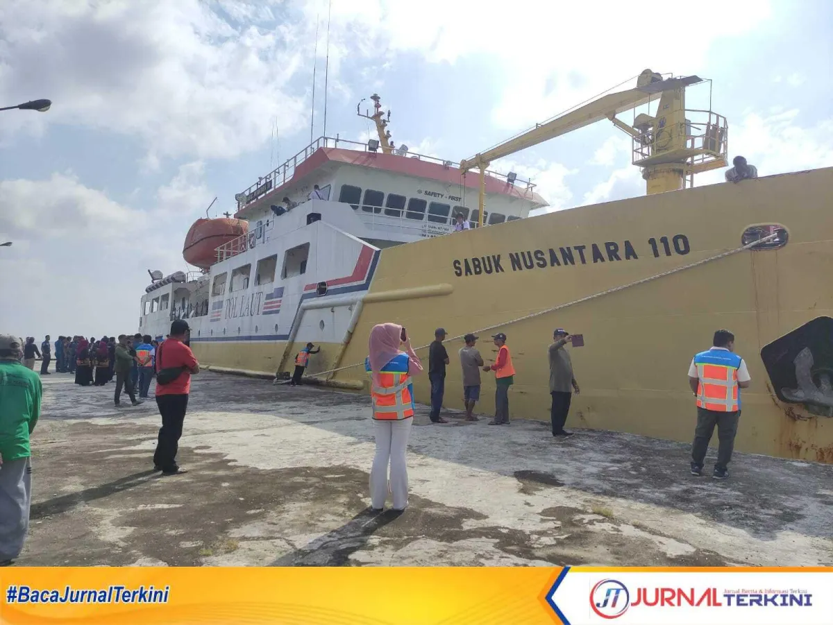 KM Sabuk Nusantara 110 Resmi Beroperasi di Indragiri Hilir, Tingkatkan Akses Transportasi Laut
