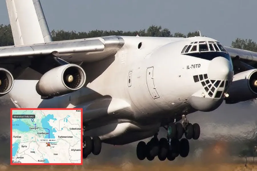 Tiga Pesawat Il-76TD Rusia Kirim Kargo Tak Diketahui ke Iran