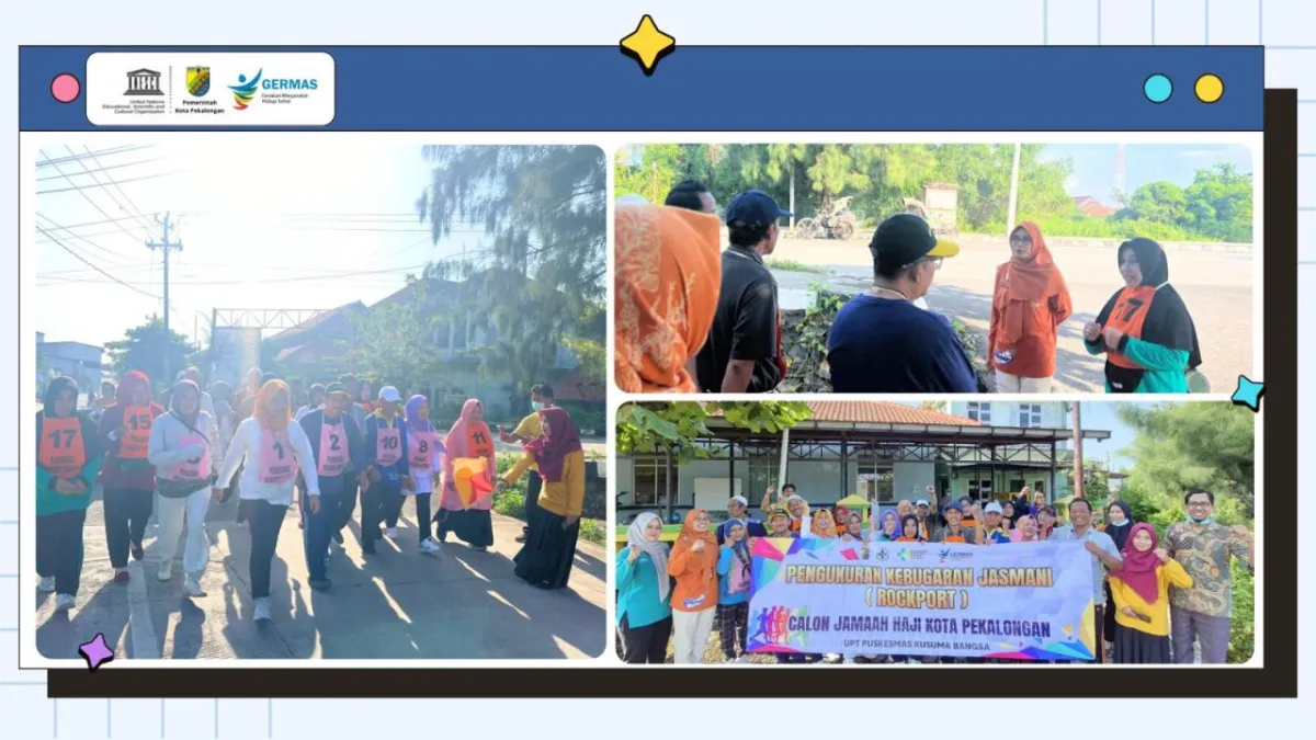 Pengukuran Kebugaran Calon Jamaah Haji 2026 di Puskesmas Kusuma Bangsa