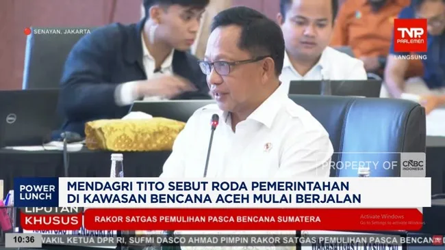 Pemerintahan di Aceh Pasca Bencana Mulai Beroperasi