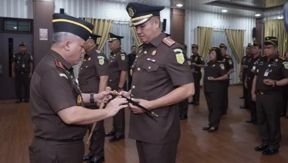 Pelantikan Pejabat Baru di Kejaksaan Tinggi Sumut oleh Harli Siregar