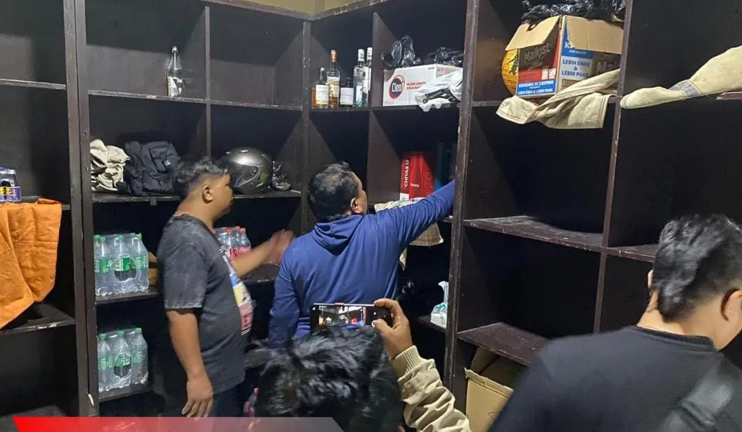 Polresta Mataram Tertibkan Penjualan Miras di Tempat Hiburan Malam