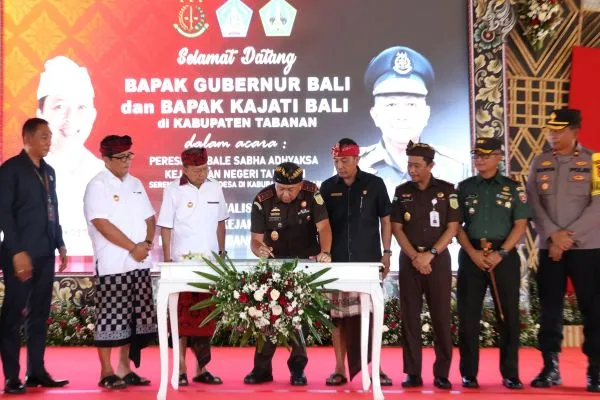 Peresmian Bale Sabha Adhyaksa untuk Penyelesaian Isu Sosial di Bali
