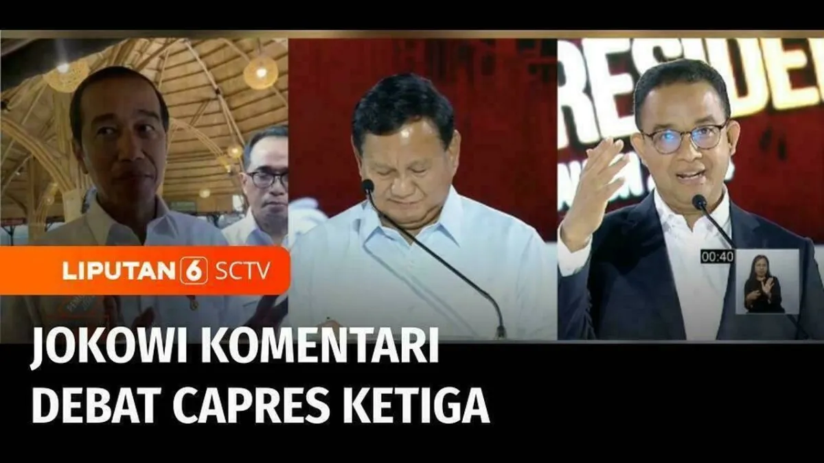 Jokowi Kritik Debat Capres yang Kurang Edukatif dan Mengarah ke Serangan Pribadi