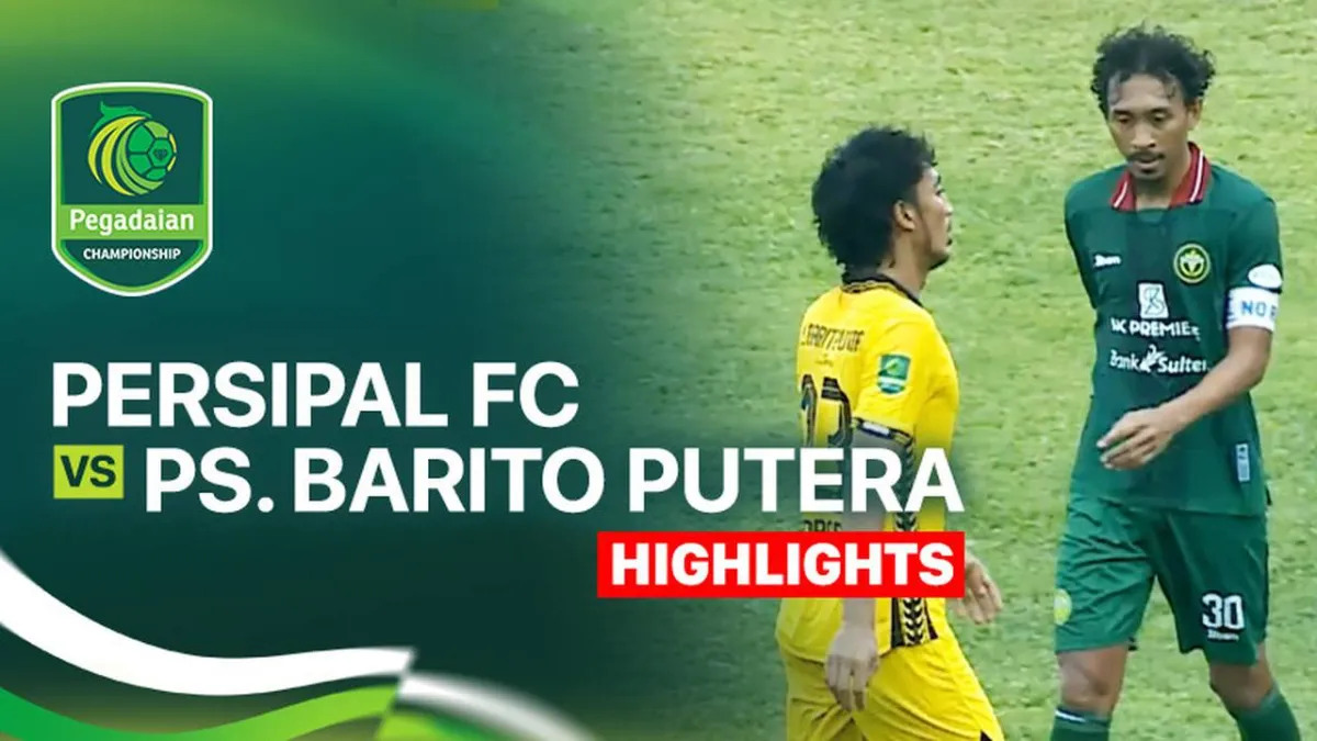 Persipal FC Tantang PS. Barito Putera di Pegadaian Championship 2025/26