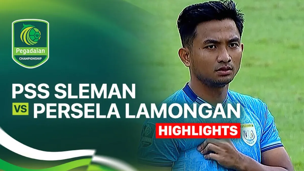 PSS Sleman Hadapi Persela Lamongan di Pegadaian Championship 2025/26