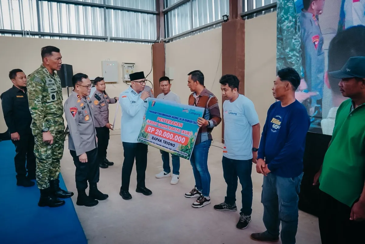 Pemprov Lampung Ajak Petani Alih Tanam ke Jagung untuk Swasembada Pangan 2025
