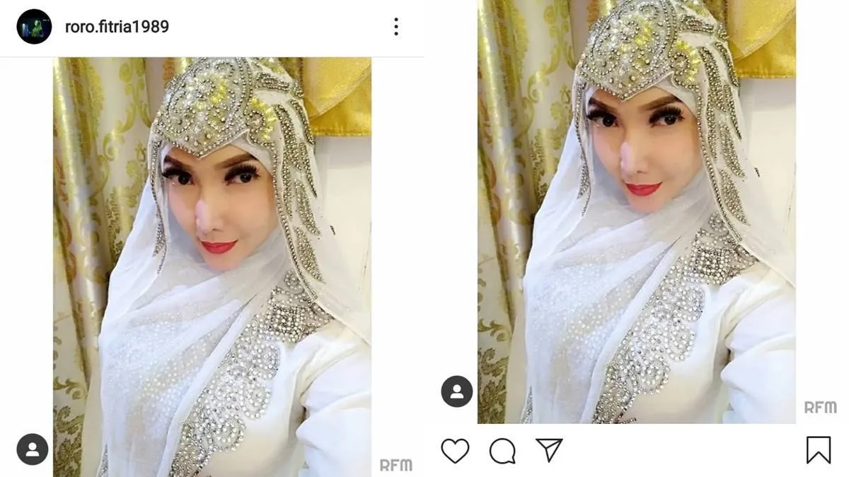 Roro Fitria Tampil Cantik Berbusana Pengantin, Pertanda Segera Menikah?