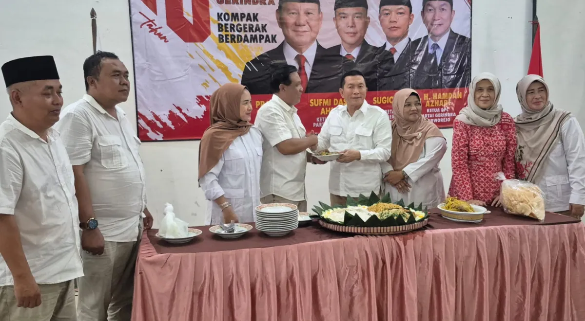 Peringatan HUT ke-18 Gerindra: Pesan Prabowo untuk Soliditas dan Kebersihan Lingkungan