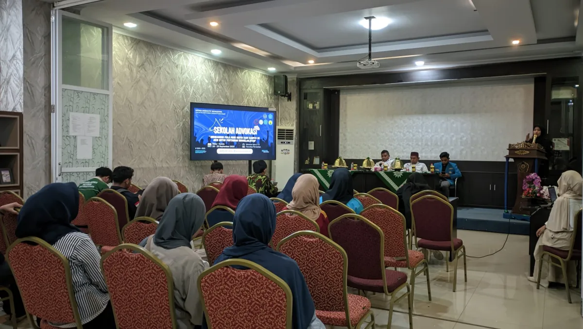 Sekolah Advokasi Unismuh Makassar Tingkatkan Kapasitas Mahasiswa untuk Pertanian Berkelanjutan