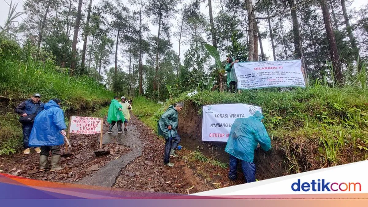 Penutupan Sementara Objek Wisata Nyawang Bandung Akibat Aktivitas Offroader Ilegal
