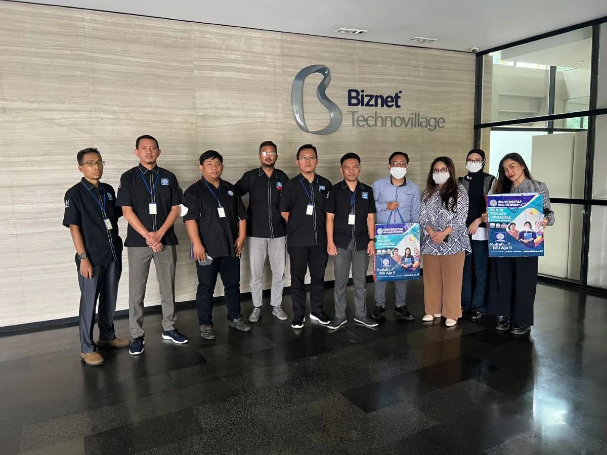 Kunjungan Industri BTI Universitas BSI ke Biznet Technovillage Bogor