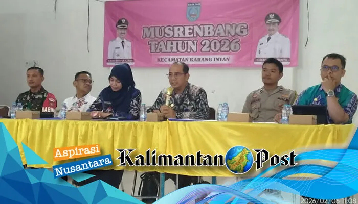 Musrenbang Karang Intan Fokus pada Pembangunan Infrastruktur dan Kesejahteraan Masyarakat