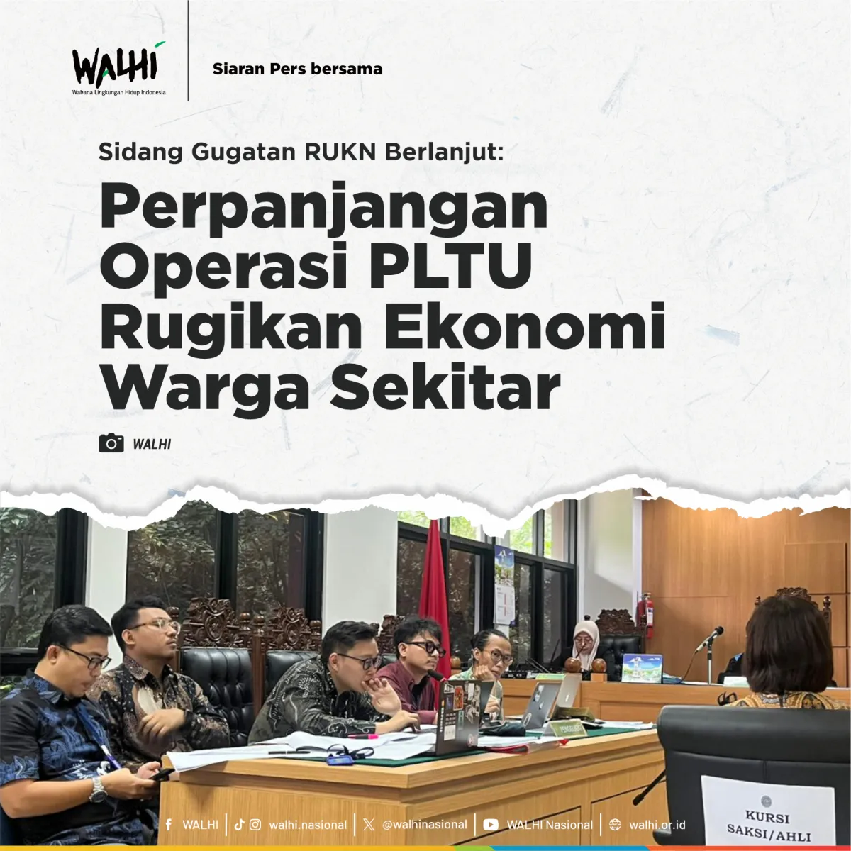 Dampak Ekonomi Negatif Perpanjangan Operasi PLTU Terungkap dalam Sidang RUKN