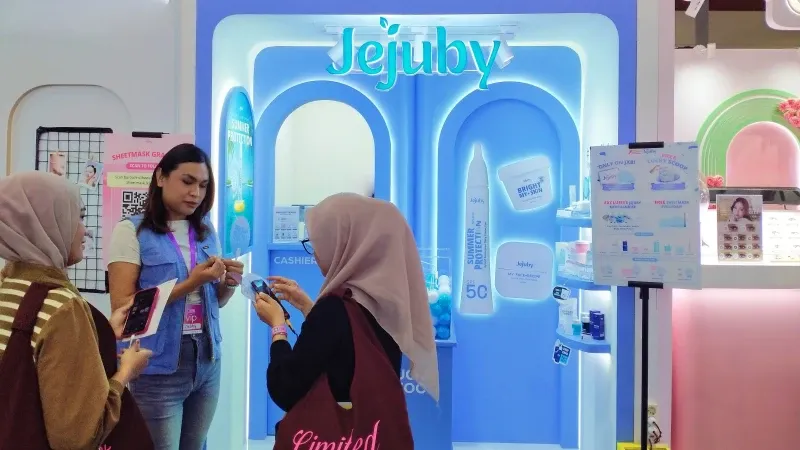 Jejuby Tunjukkan Kualitas di Jakarta X Beauty 2025