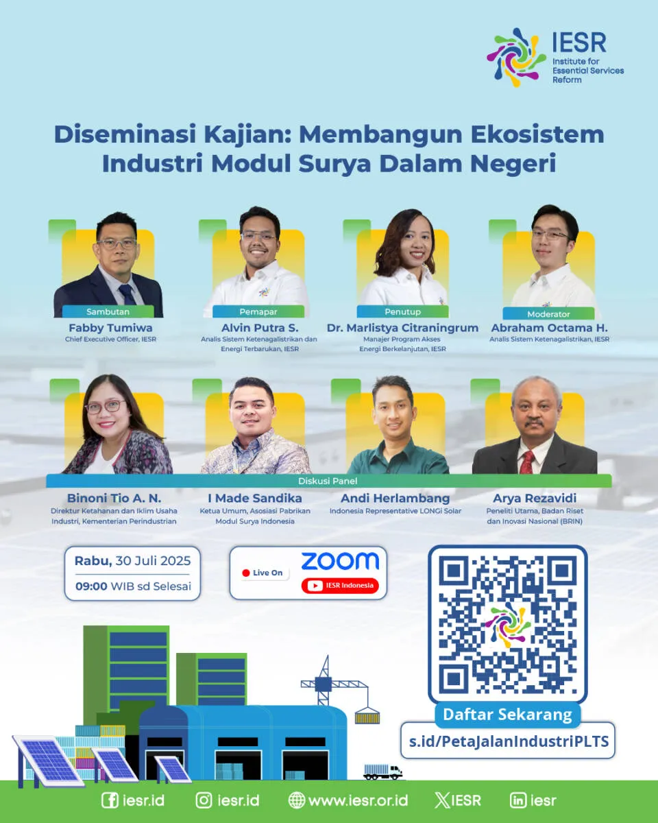 Pengembangan Industri Modul Surya untuk Mewujudkan Transisi Energi di Indonesia