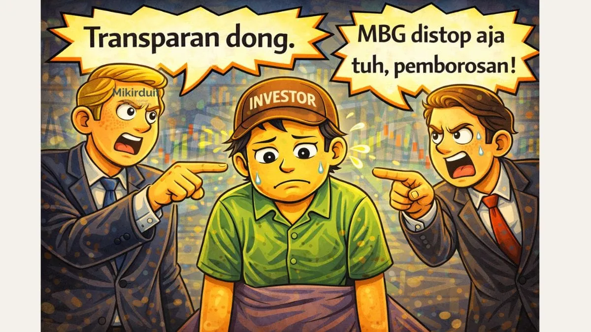 Moody's Turunkan Outlook Indonesia, Investor Perlu Waspada