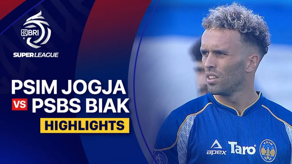 PSIM Jogja Hadapi PSBS Biak di BRI Super League 2025/26