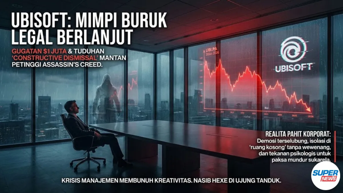 Gugatan $1 Juta Terhadap Ubisoft oleh Mantan Eksekutif Assassin’s Creed