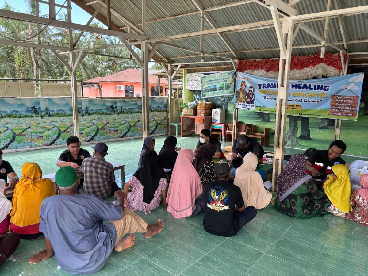 Relawan UMY Berikan Layanan Kesehatan Pascabanjir di Aceh Tamiang