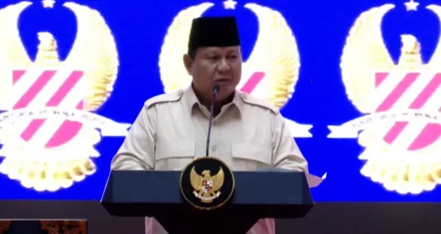 Presiden Prabowo Arahkan TNI-Polri dalam Rapat Pimpinan Tahunan