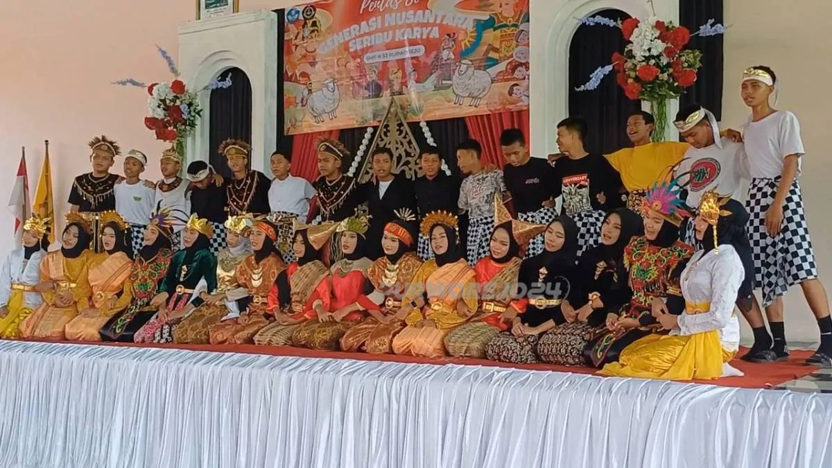 Pentas Seni SMP Negeri 33 Purworejo Tampilkan Seribu Karya Siswa