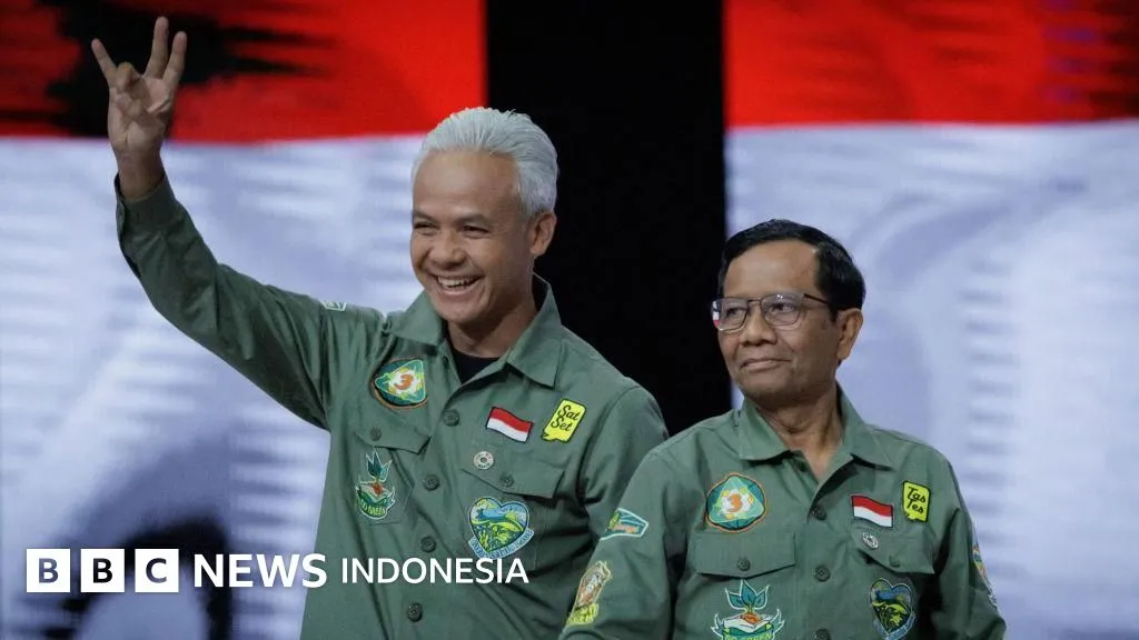 Ganjar Pranowo-Mahfud MD Resmi Maju Sebagai Pasangan Capres-Cawapres 2024