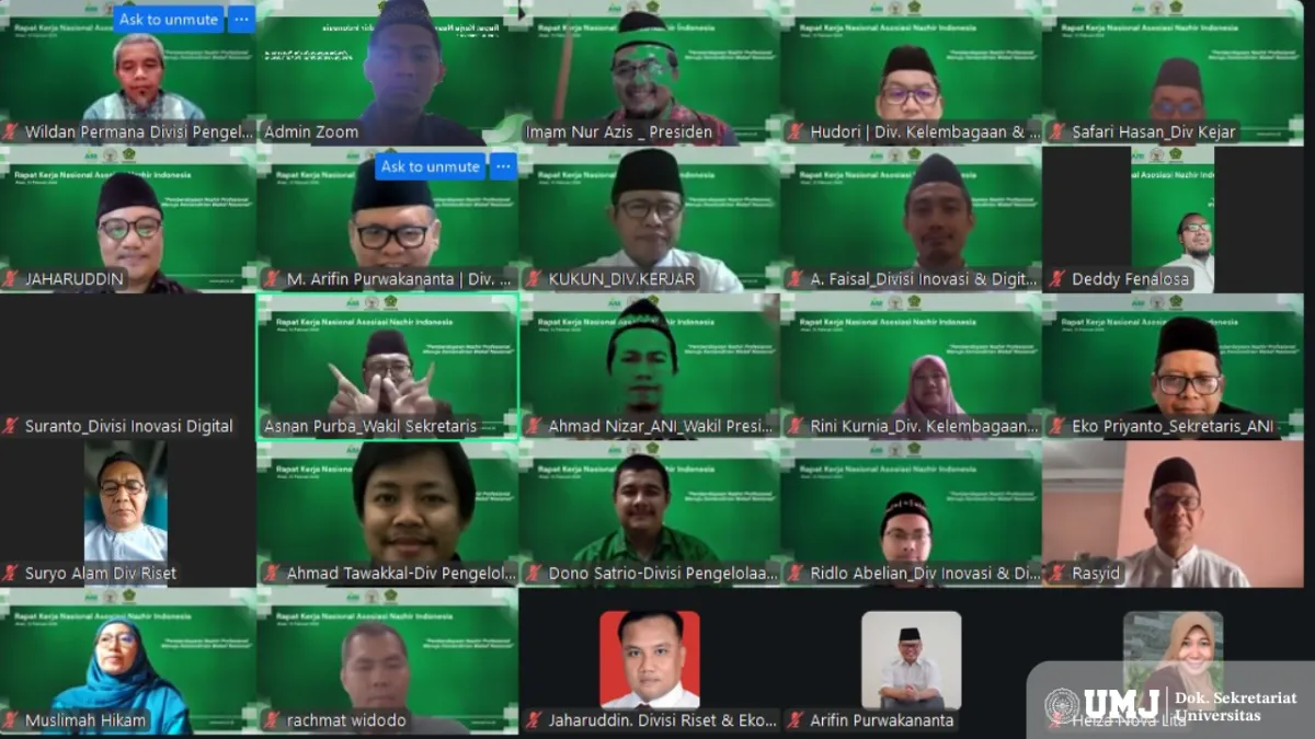Dosen UMJ Perkuat Sinergi Akademik dan Praktik Wakaf di Rakernas ANI