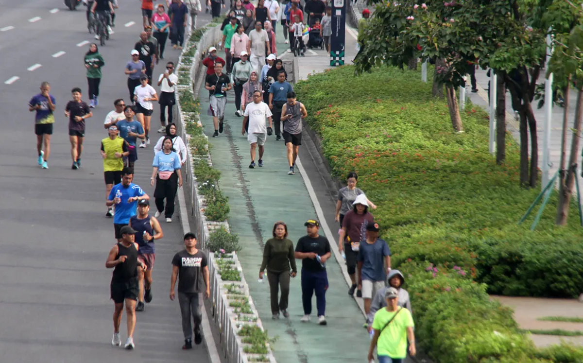 Gubernur Pramono Anung Pastikan Car Free Day di Jakarta Tetap Berlangsung