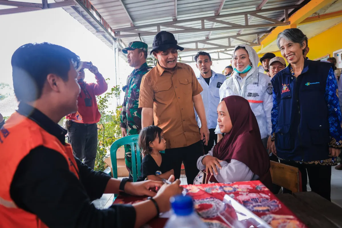 Pemprov Jateng Sediakan Mobil Spesialis untuk Kesehatan Pengungsi Tanah Gerak Brebes