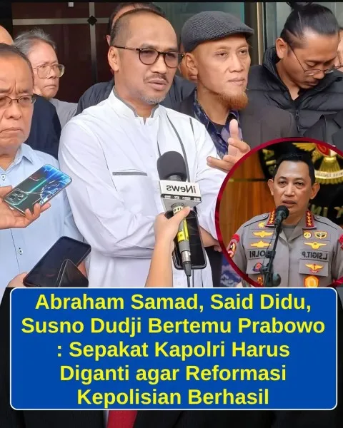 Tokoh Nasional Desak Reformasi Kepolisian dan Pergantian Kapolri
