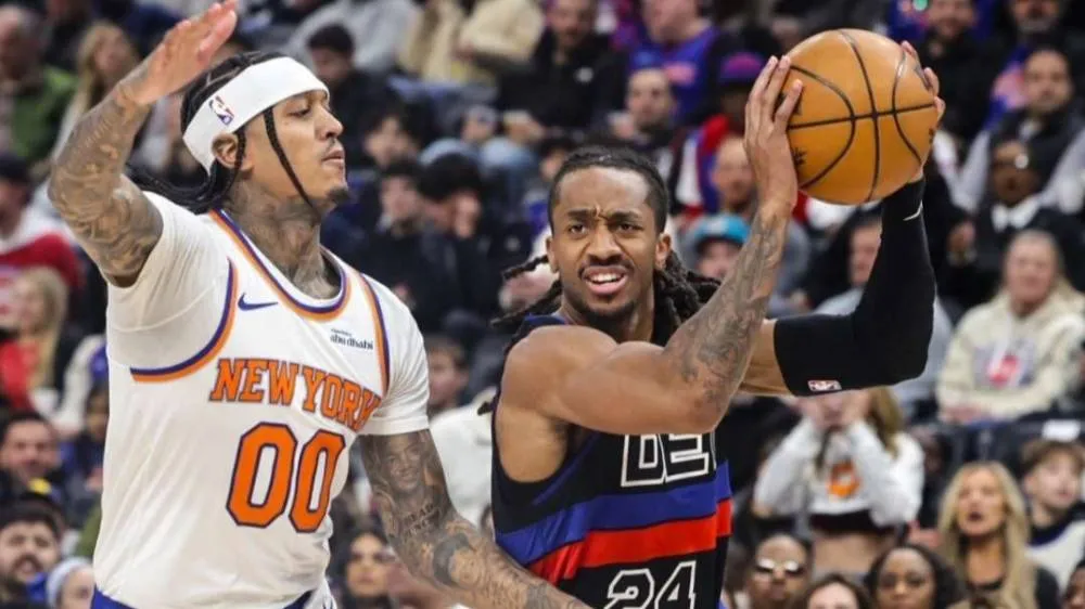 Pistons Akhiri Dominasi Knicks, Jenkins Cetak 18 Poin