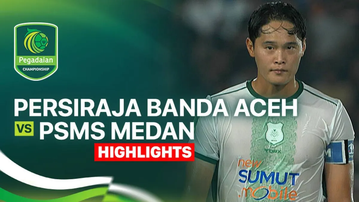 Persiraja Banda Aceh Hadapi PSMS Medan di Pegadaian Championship 2025/26