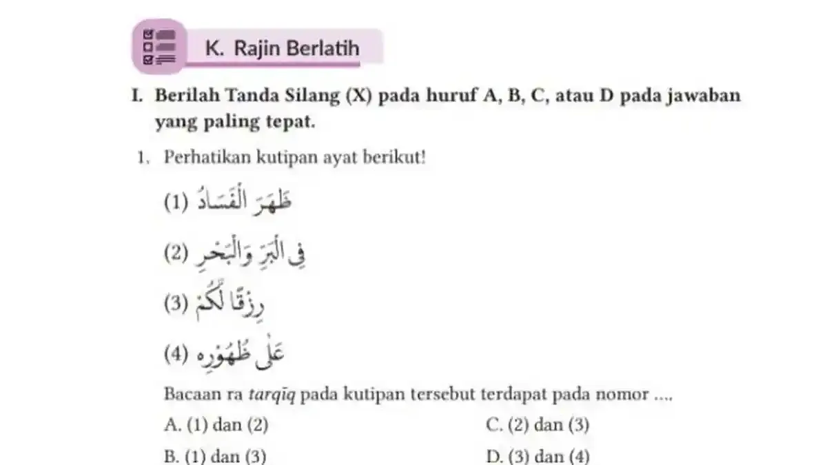 Kunci Jawaban Buku PAI Kelas 8 Kurikulum Merdeka Halaman 23
