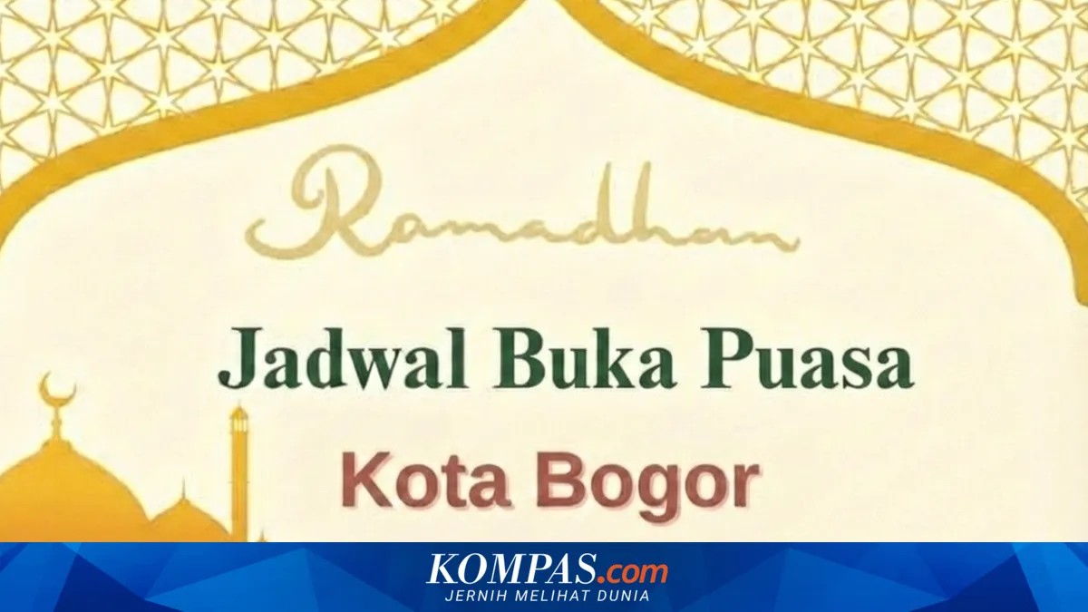 Jadwal Buka Puasa Ramadhan 1447 H di Kota Bogor