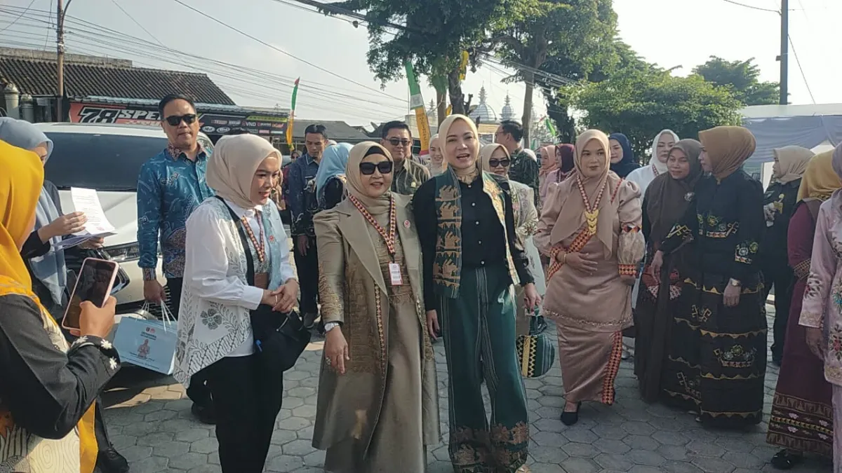 Peluncuran Sentra UMKM di Tanggamus Diresmikan oleh Istri Gubernur Lampung